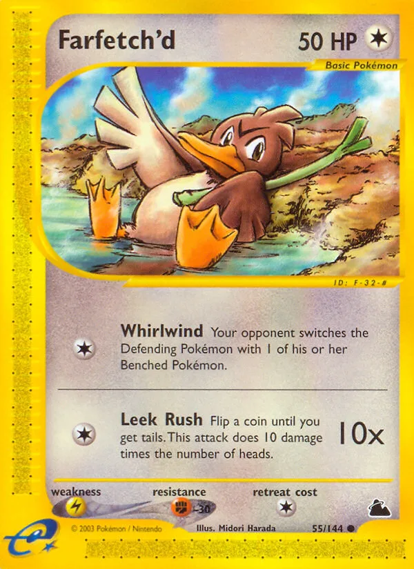 Farfetch'd #55 Skyridge Pokemon card