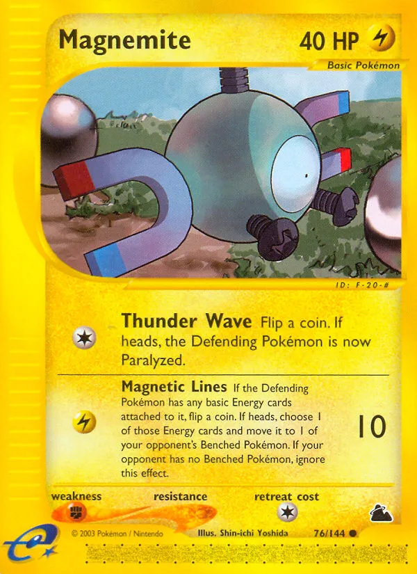 Magnemite #76 Skyridge Pokemon card