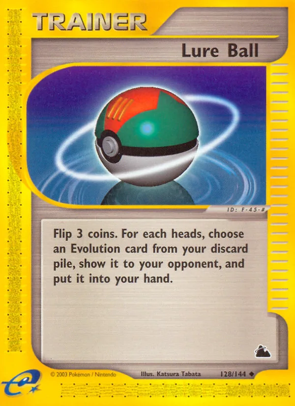 Lure Ball #128 Skyridge Pokemon card