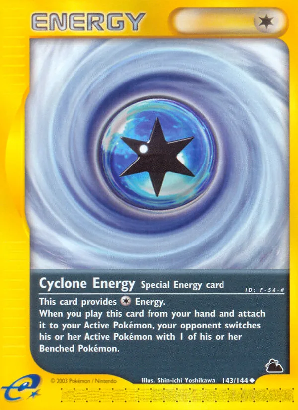 Cyclone Energy #143 Skyridge Pokemon card