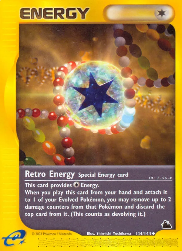 Retro Energy #144 Skyridge Pokemon card