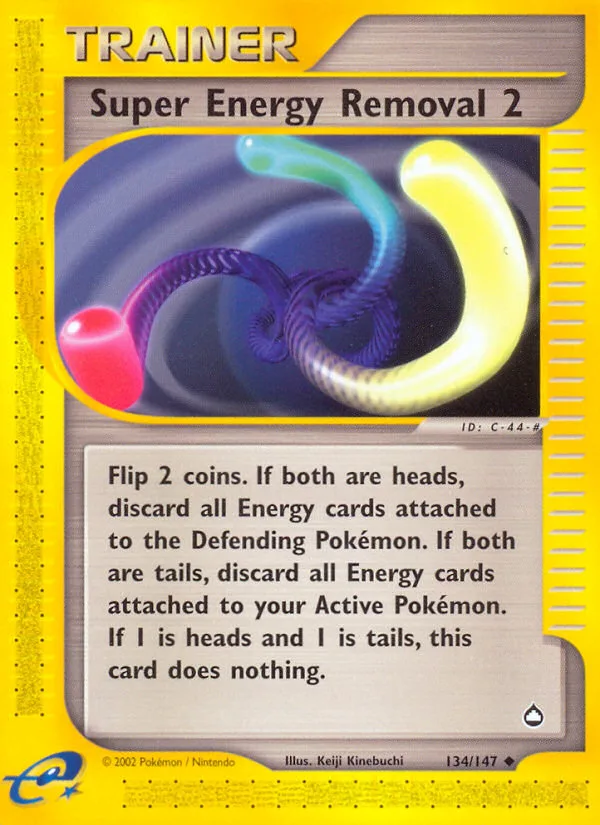 Super Energy Removal 2 #134 Aquapolis Pokemon card
