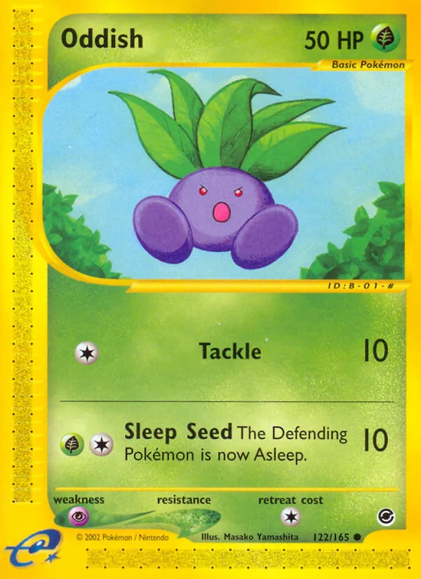 Oddish Expedition Base Set card