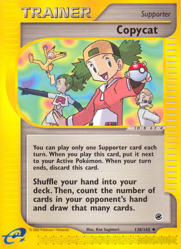 Copycat #138 Expedition Base Set Pokemon card