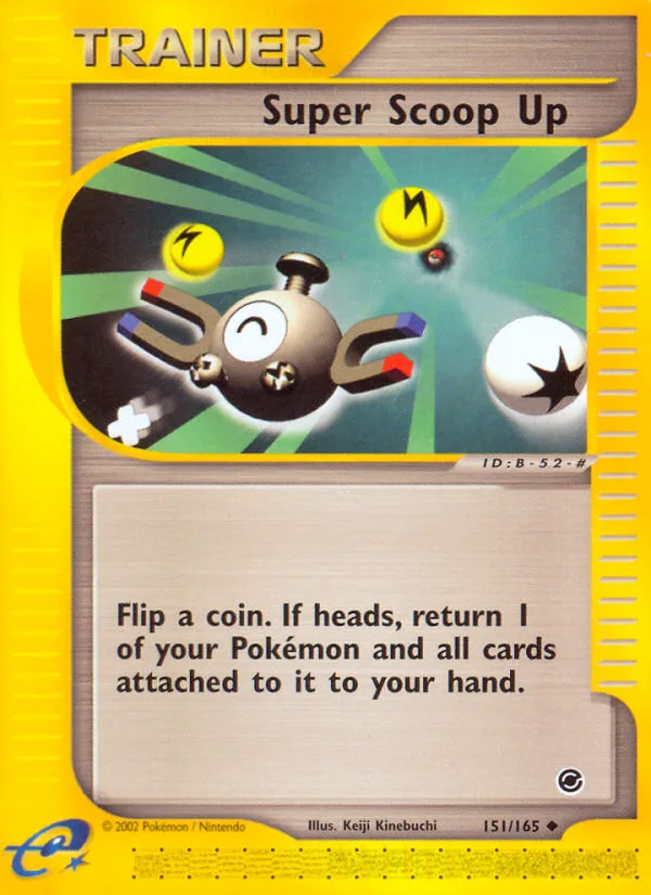 Super Scoop Up #151 Expedition Base Set Pokemon card