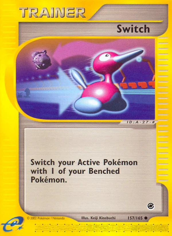 Switch #157 Expedition Base Set Pokemon card