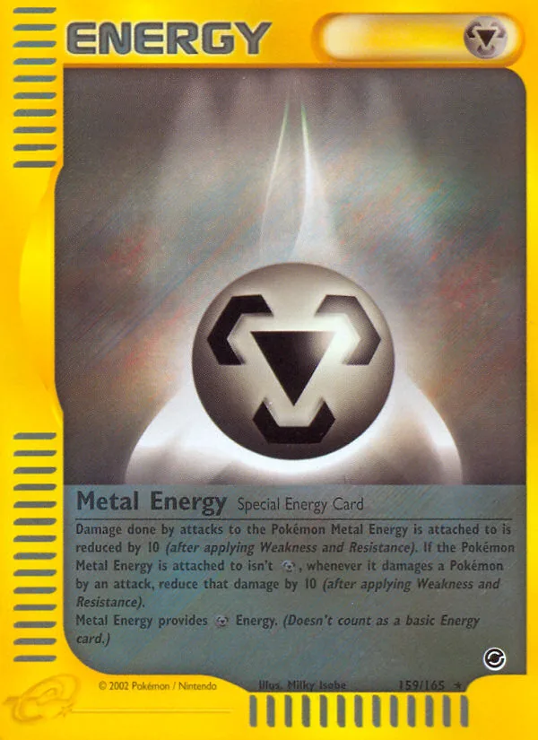 Metal Energy #159 Expedition Base Set Pokemon card