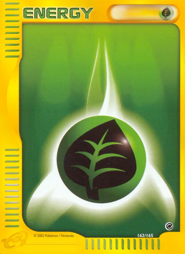 Grass Energy #162 Expedition Base Set Pokemon card