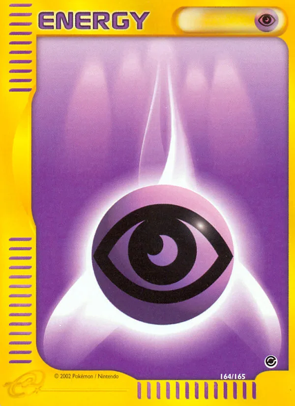 Psychic Energy #164 Expedition Base Set Pokemon card