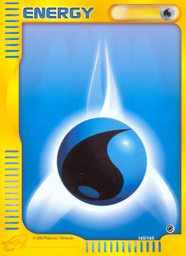 Water Energy #165 Expedition Base Set Pokemon card