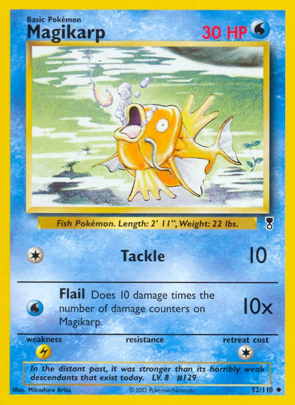 Magikarp #52 Legendary Collection Pokemon card