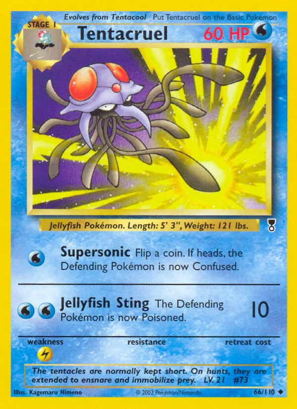 Tentacruel Legendary Collection card