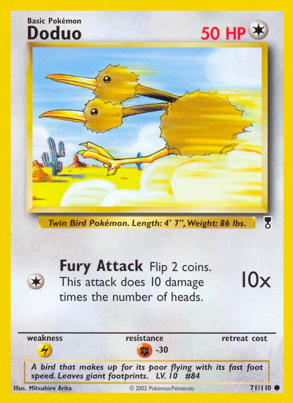 Doduo Legendary Collection card