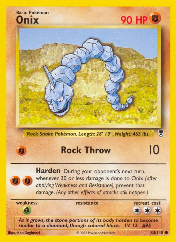 Onix Legendary Collection card