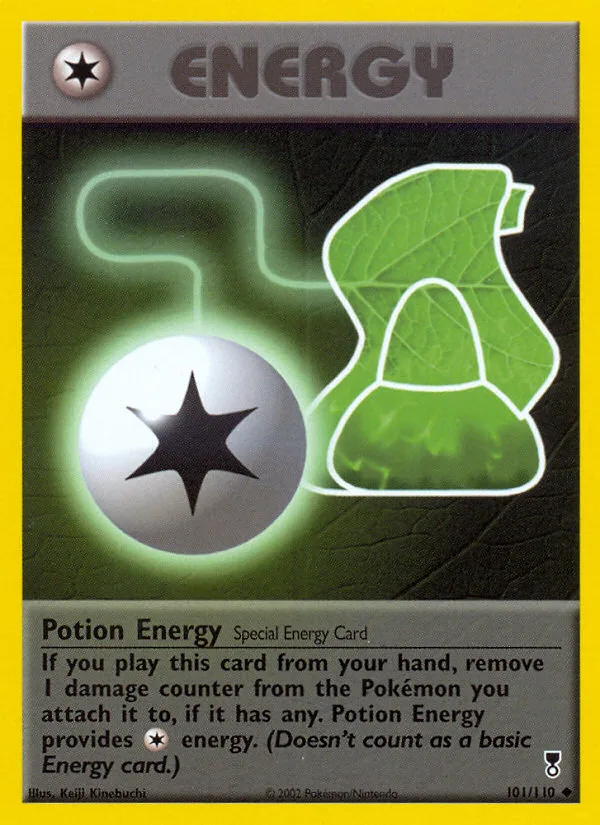 Potion Energy #101 Legendary Collection Pokemon card