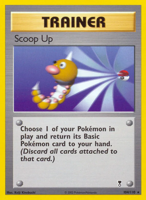 Scoop Up #104 Legendary Collection Pokemon card
