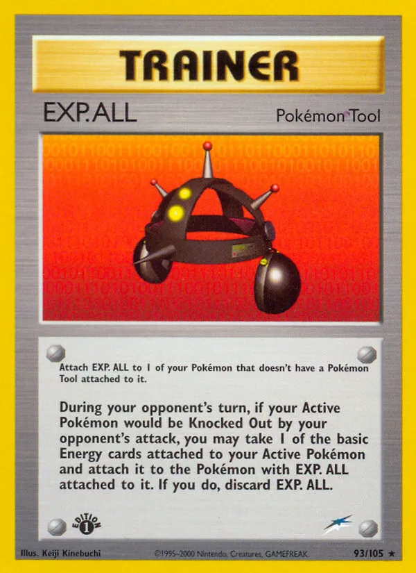 EXP.ALL #93 Neo Destiny Pokemon card