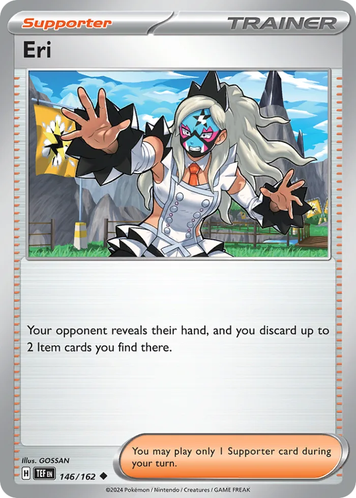 Eri #146 Temporal Forces Pokemon card