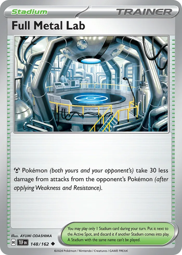 Full Metal Lab #148 Temporal Forces Pokemon card