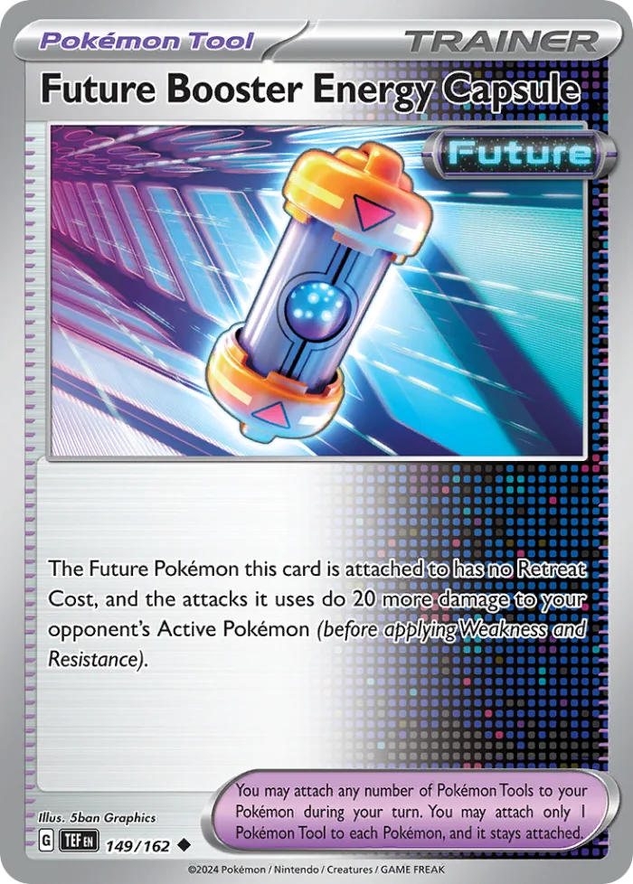 Future Booster Energy Capsule #149 Temporal Forces Pokemon card