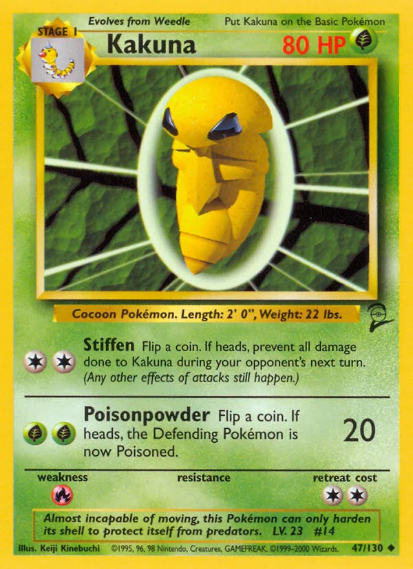 Kakuna Base Set 2 card