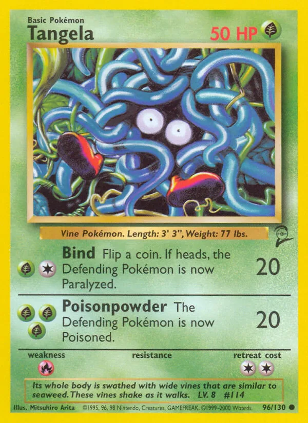 Tangela Base Set 2 card