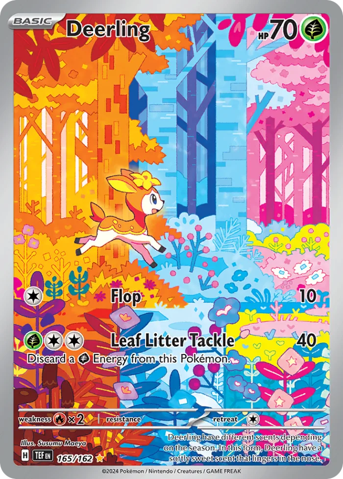 Deerling #165 Temporal Forces Pokemon card