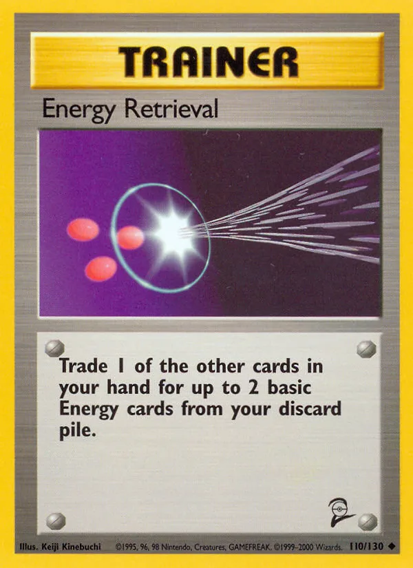 Energy Retrieval Base Set 2 card