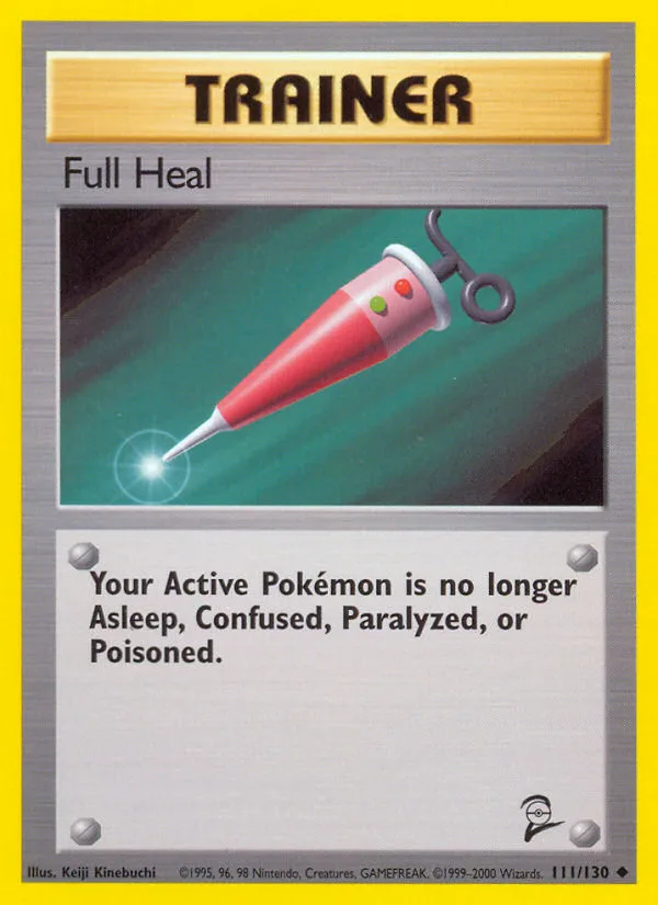 Full Heal Base Set 2 card