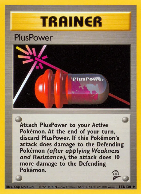PlusPower Base Set 2 card