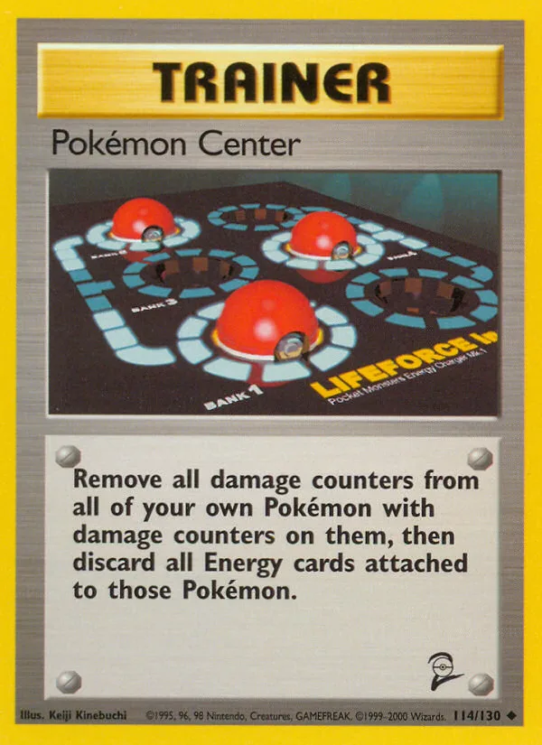 Pokémon Center #114 Base Set 2 Pokemon card