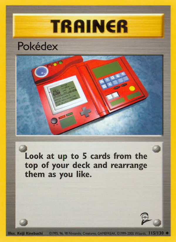 Pokédex Base Set 2 card