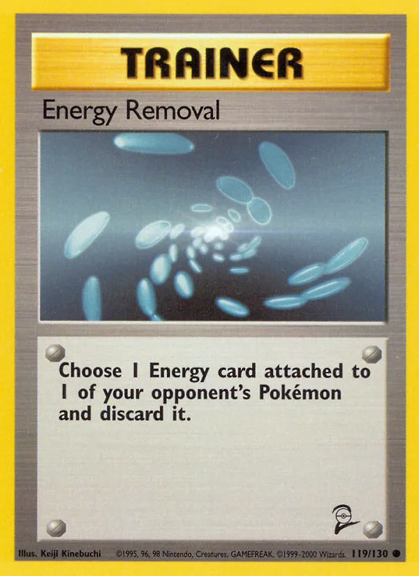 Energy Removal Base Set 2 card