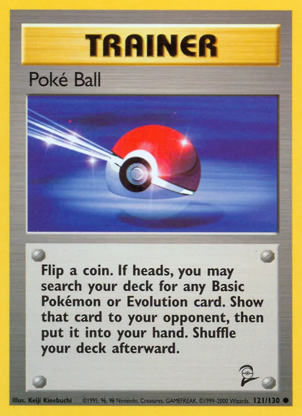 Poké Ball Base Set 2 card