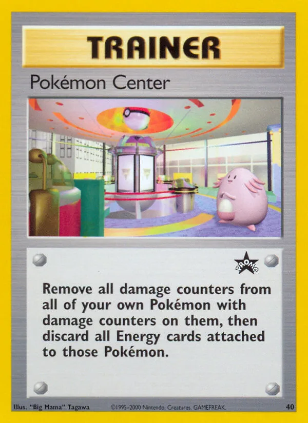 Pokémon Center #40 Wizards Black Star Promos Pokemon card
