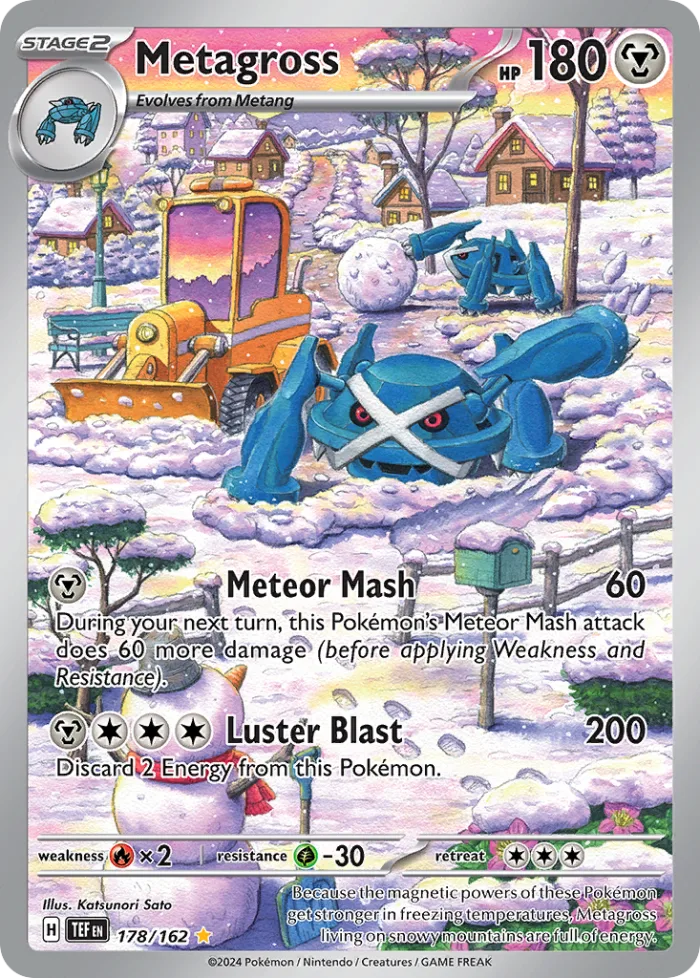 Metagross #178 Temporal Forces Pokemon card