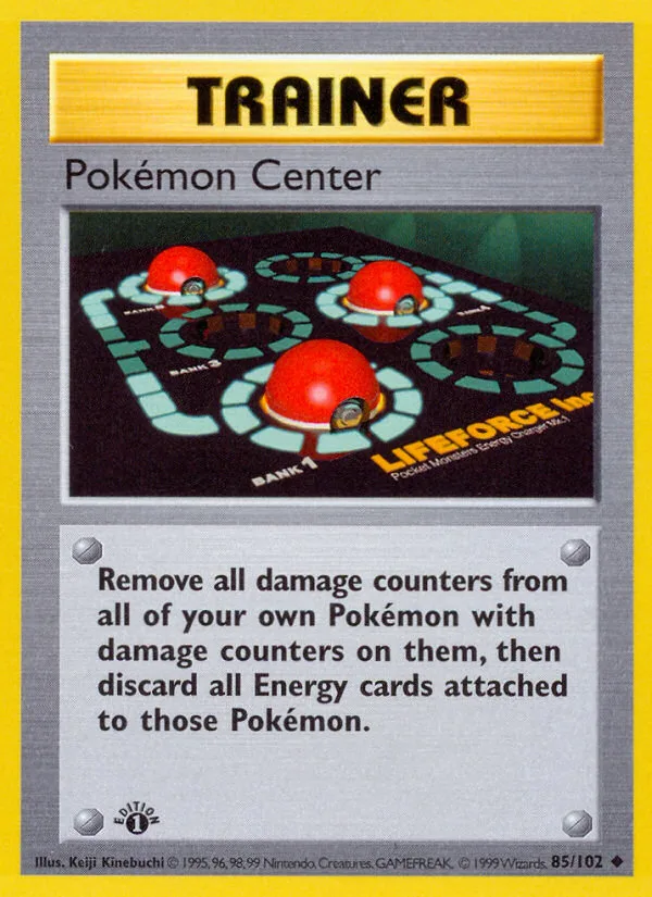 Pokémon Center #85 Base Pokemon card