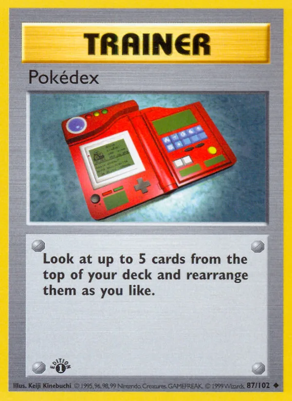 Pokédex #87 Base Pokemon card