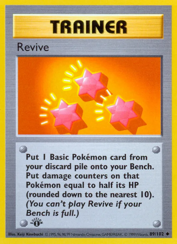Revive #89 Base Pokemon card