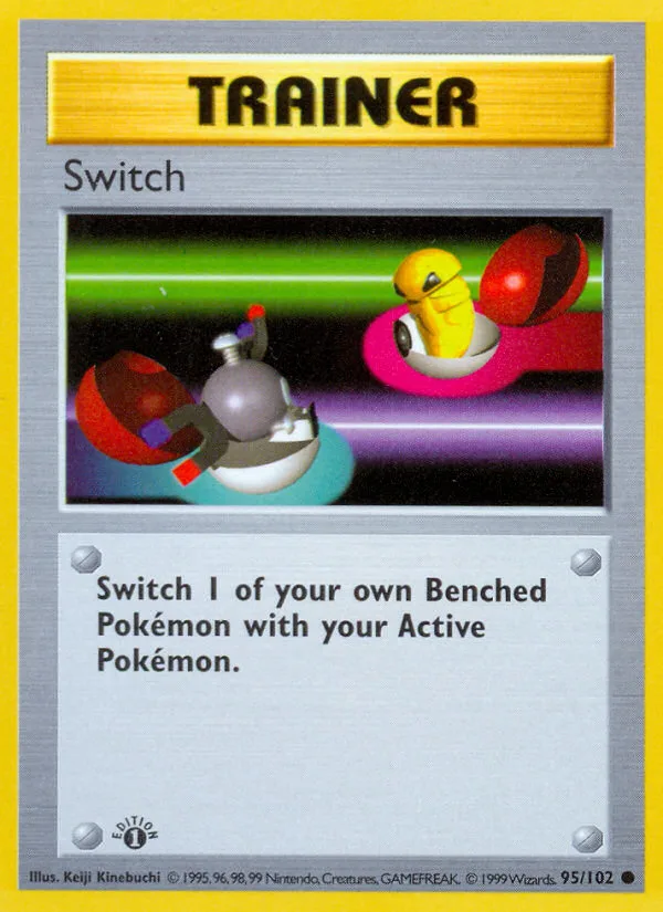 Switch #95 Base Pokemon card