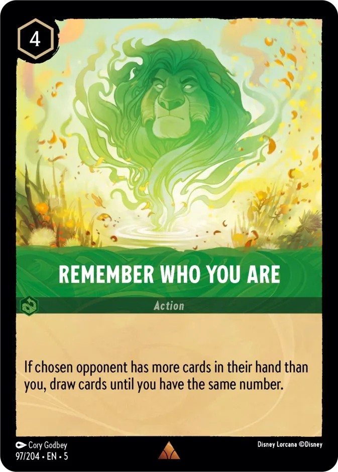 Remember Who You Are #97 Shimmering Skies Disney Lorcana card