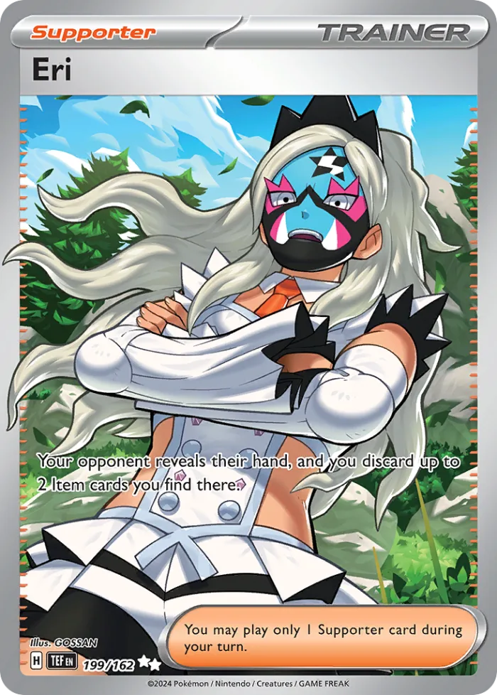 Eri #199 Temporal Forces Pokemon card