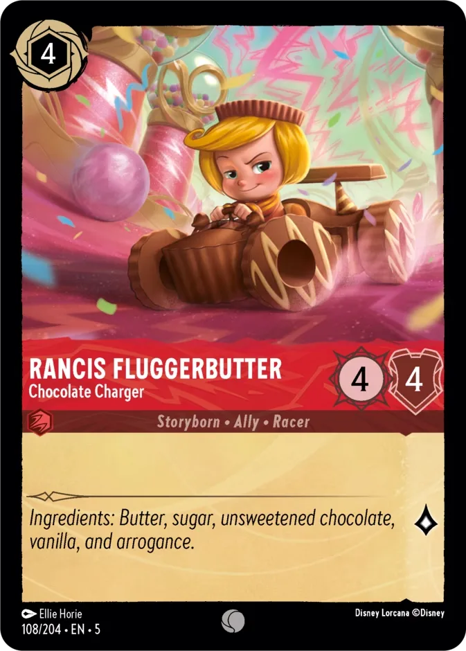 Rancis Fluggerbutter #108 Shimmering Skies Disney Lorcana card