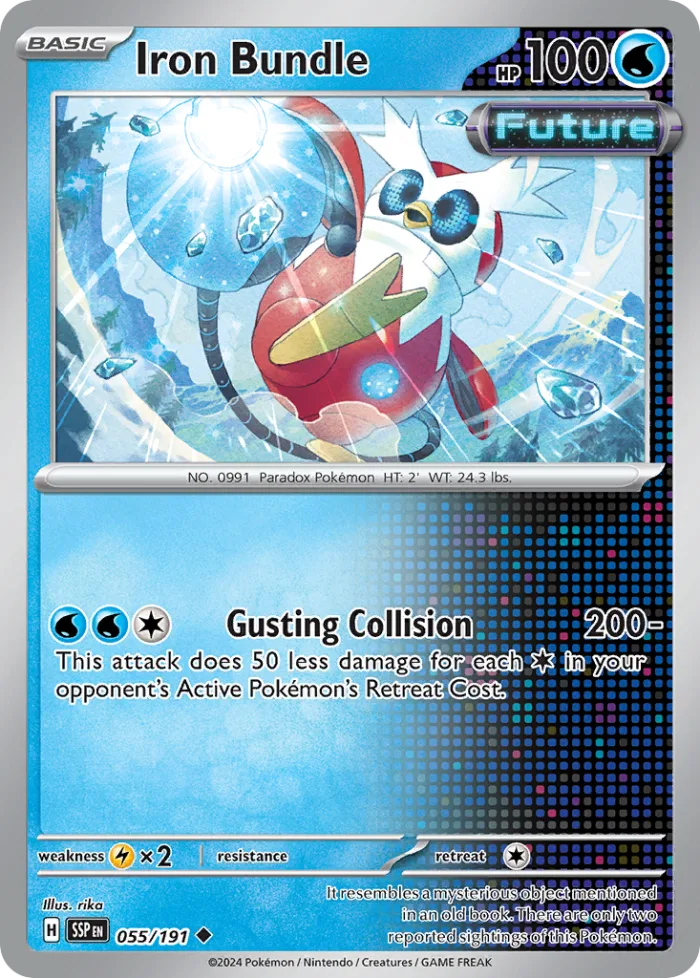 Iron Bundle #55 Surging Sparks Pokemon card