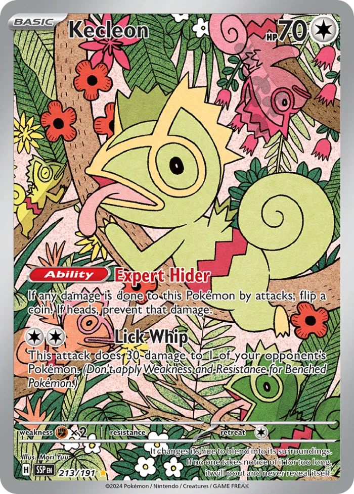 Kecleon #213 Surging Sparks Pokemon card