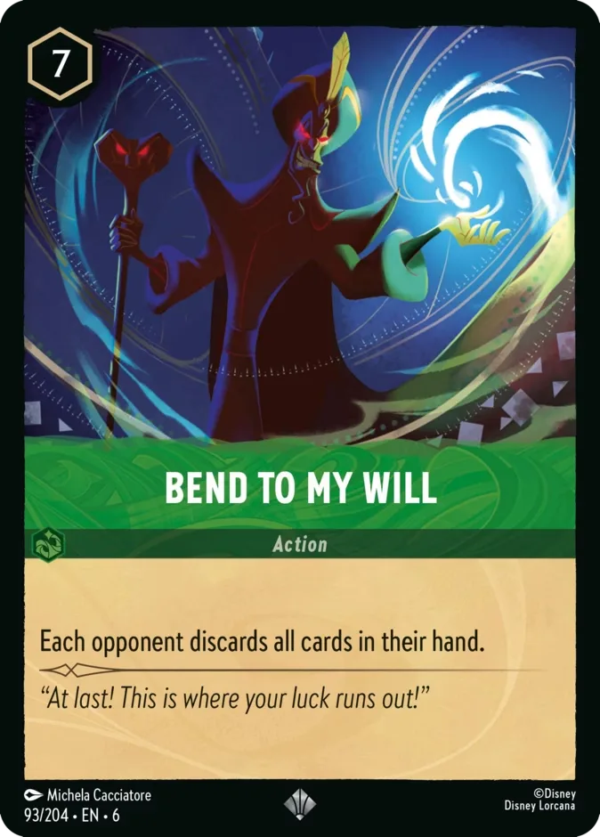 Submit to My Will #93 Azurite Sea Disney Lorcana card