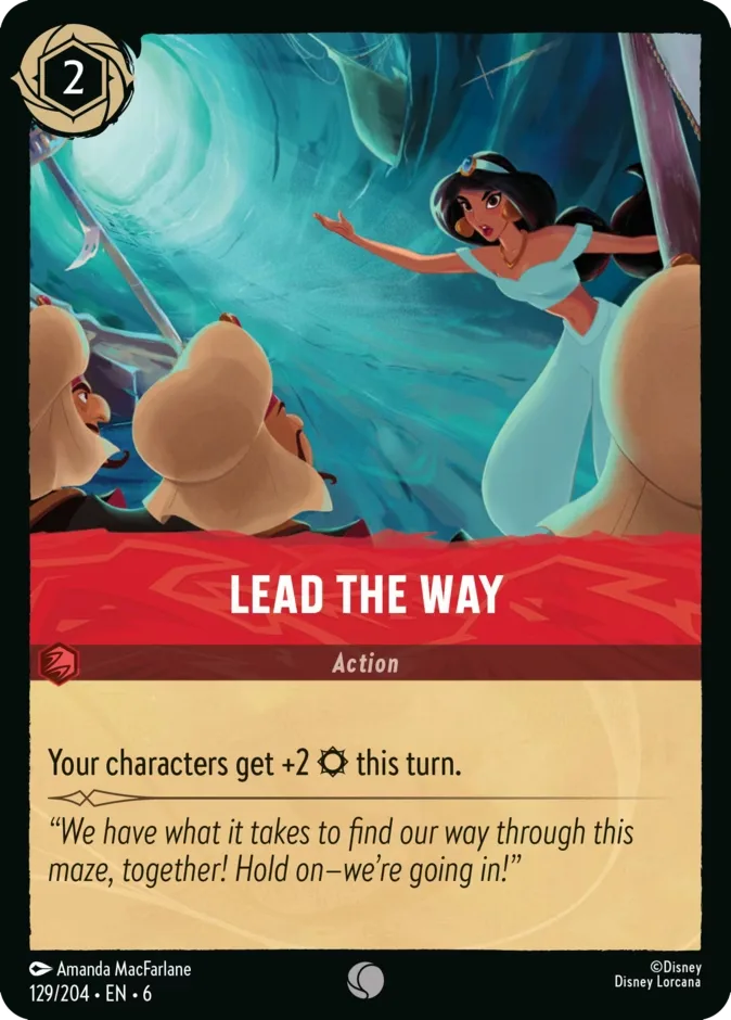 Show The Way #129 Azurite Sea Disney Lorcana card
