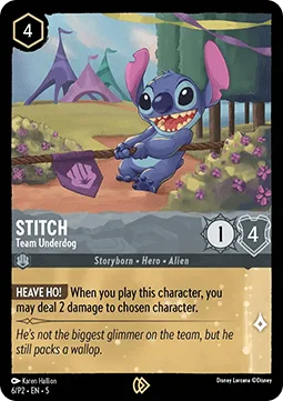 Stitch #6 Promo Set 2 Disney Lorcana card