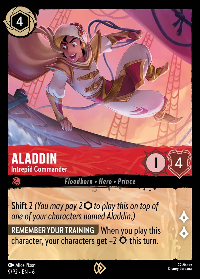 Aladdin #9 Promo Set 2 Disney Lorcana card