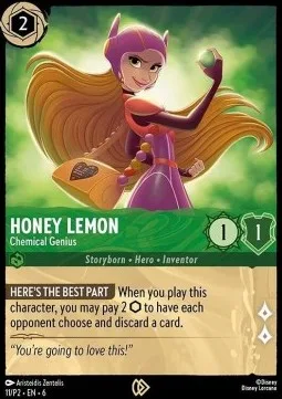 Honey Lemon #11 Promo Set 2 Disney Lorcana card